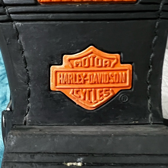 Men's Harley-Davidson Bowden Leather Harness Motorcycle Boot Sz 10.5 EUC - Picture 7 of 8